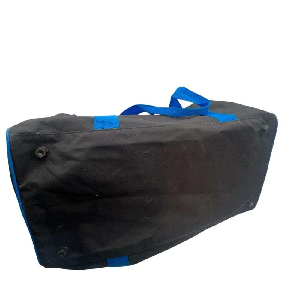 Vintage NASCAR‎ Duffle Bag Black MBNA Motorsports Travel Gym Bag Sport Racing